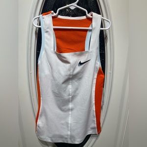 Nike Court Dri-Fit Slam Tennis Tank Top DR6795-100 Slim Fit Women Size XS